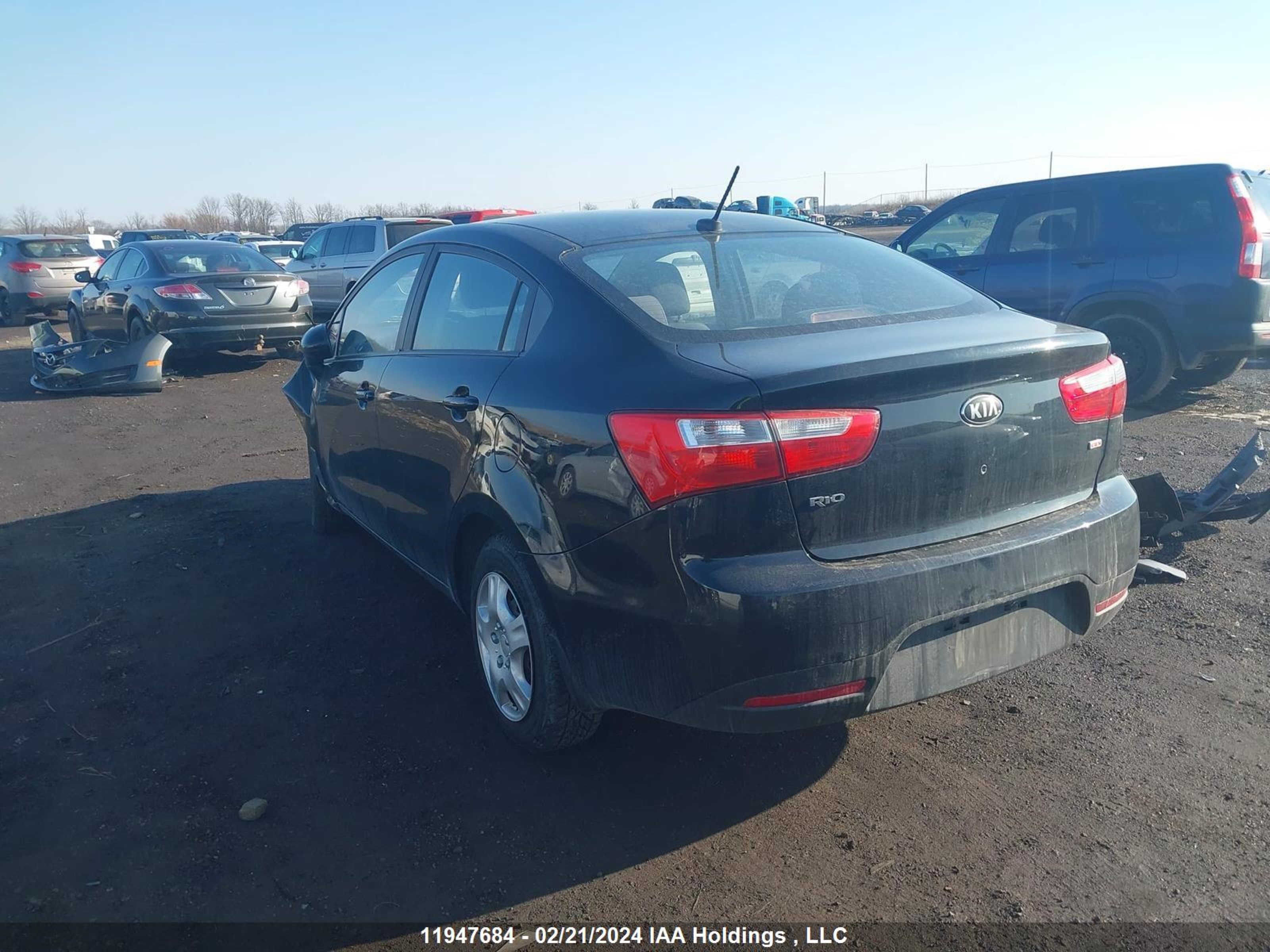 Photo 2 VIN: KNADM4A3XD6207985 - KIA RIO 