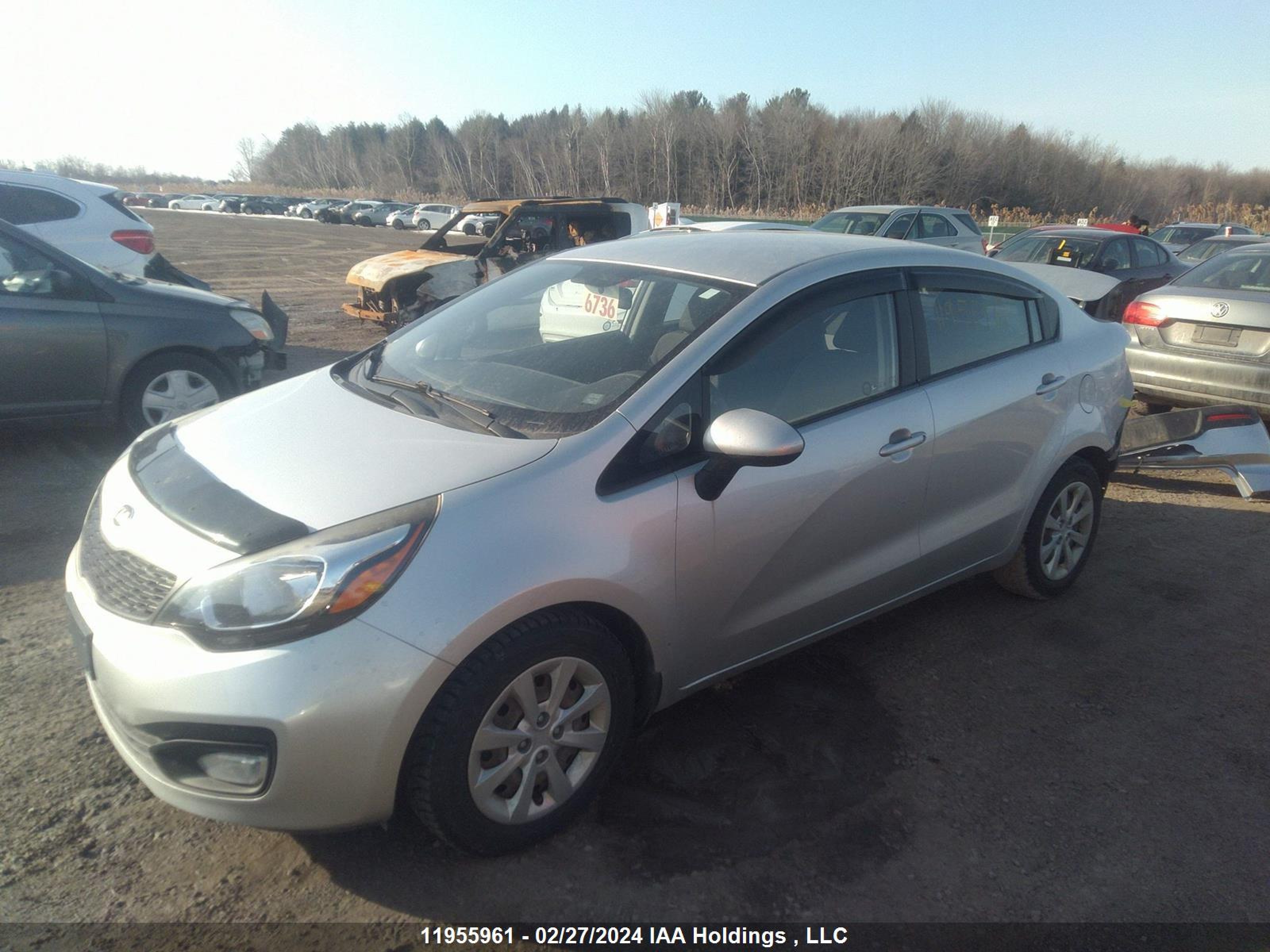 Photo 1 VIN: KNADM4A3XD6237164 - KIA RIO 