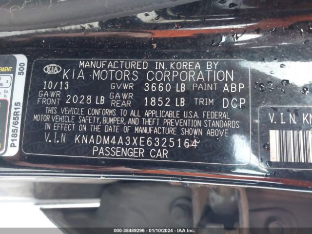 Photo 8 VIN: KNADM4A3XE6325164 - KIA RIO 