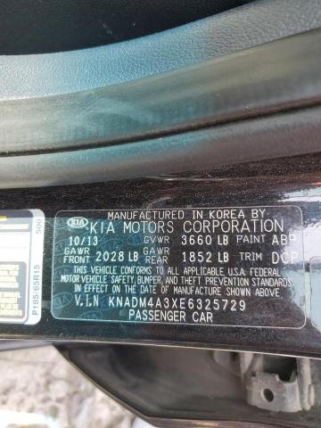 Photo 11 VIN: KNADM4A3XE6325729 - KIA RIO 