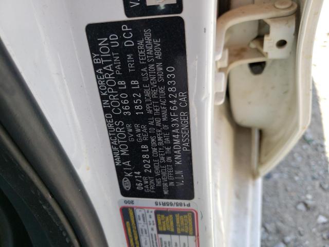 Photo 11 VIN: KNADM4A3XF6428330 - KIA RIO LX 