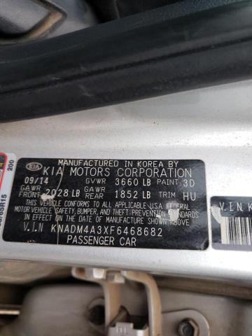 Photo 9 VIN: KNADM4A3XF6468682 - KIA RIO LX 