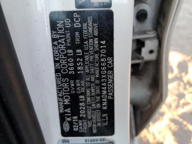 Photo 12 VIN: KNADM4A3XG6687014 - KIA RIO LX 