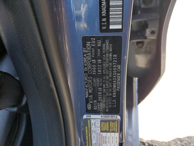 Photo 11 VIN: KNADM4A3XG6697218 - KIA RIO LX 