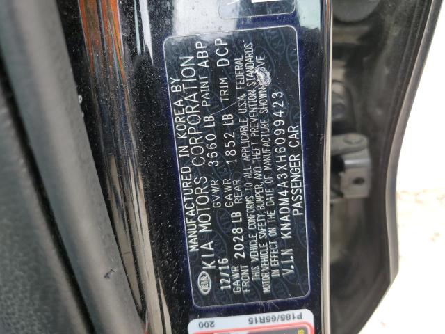 Photo 11 VIN: KNADM4A3XH6099423 - KIA RIO LX 