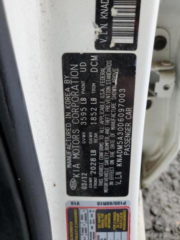 Photo 11 VIN: KNADM5A30D6097003 - KIA RIO LX 