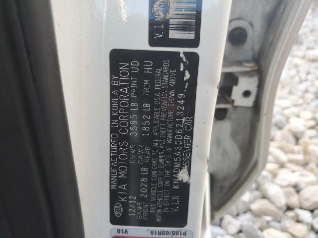 Photo 12 VIN: KNADM5A30D6213249 - KIA RIO LX 