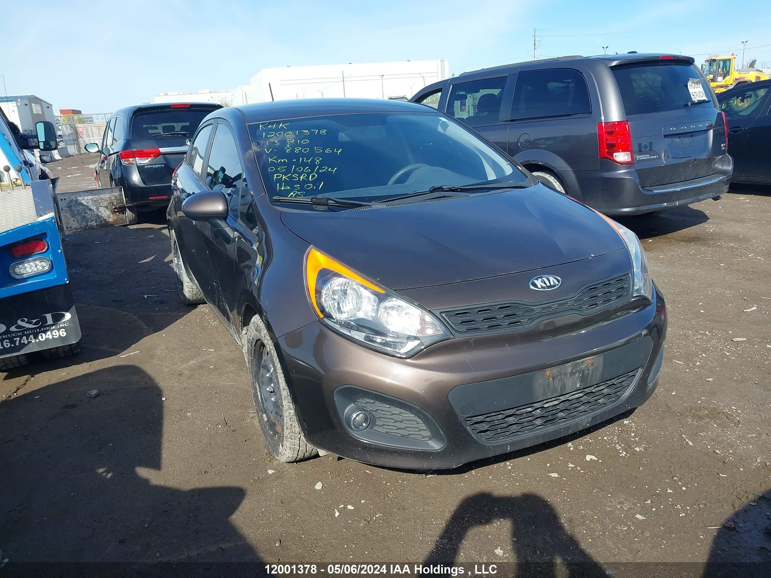 Photo 0 VIN: KNADM5A30D6880564 - KIA RIO 