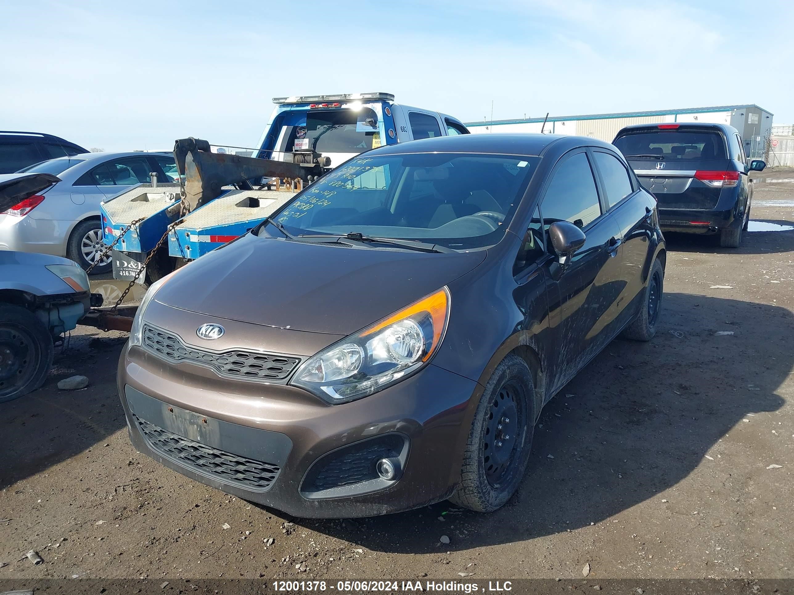 Photo 1 VIN: KNADM5A30D6880564 - KIA RIO 