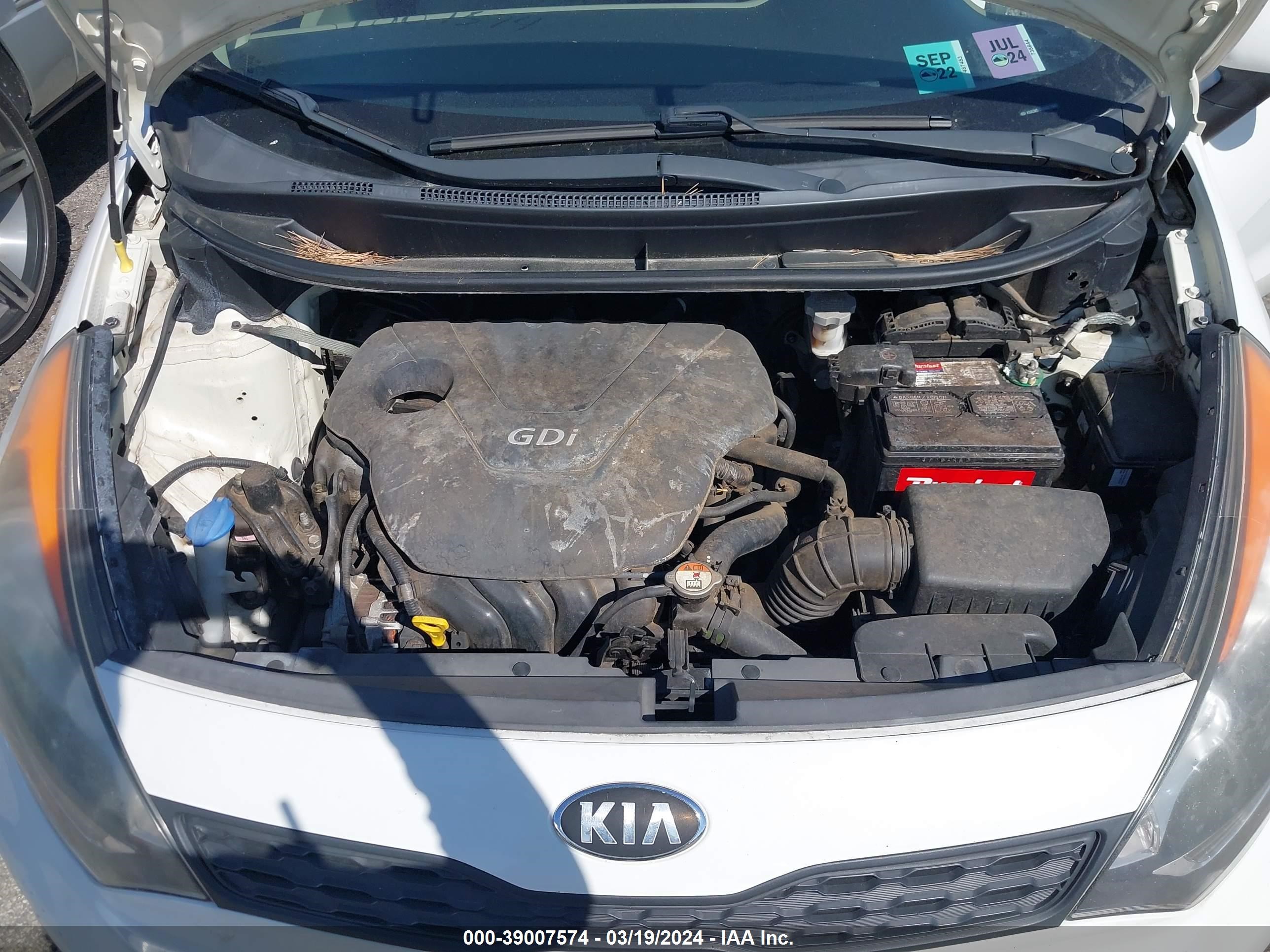 Photo 9 VIN: KNADM5A30E6377344 - KIA RIO 