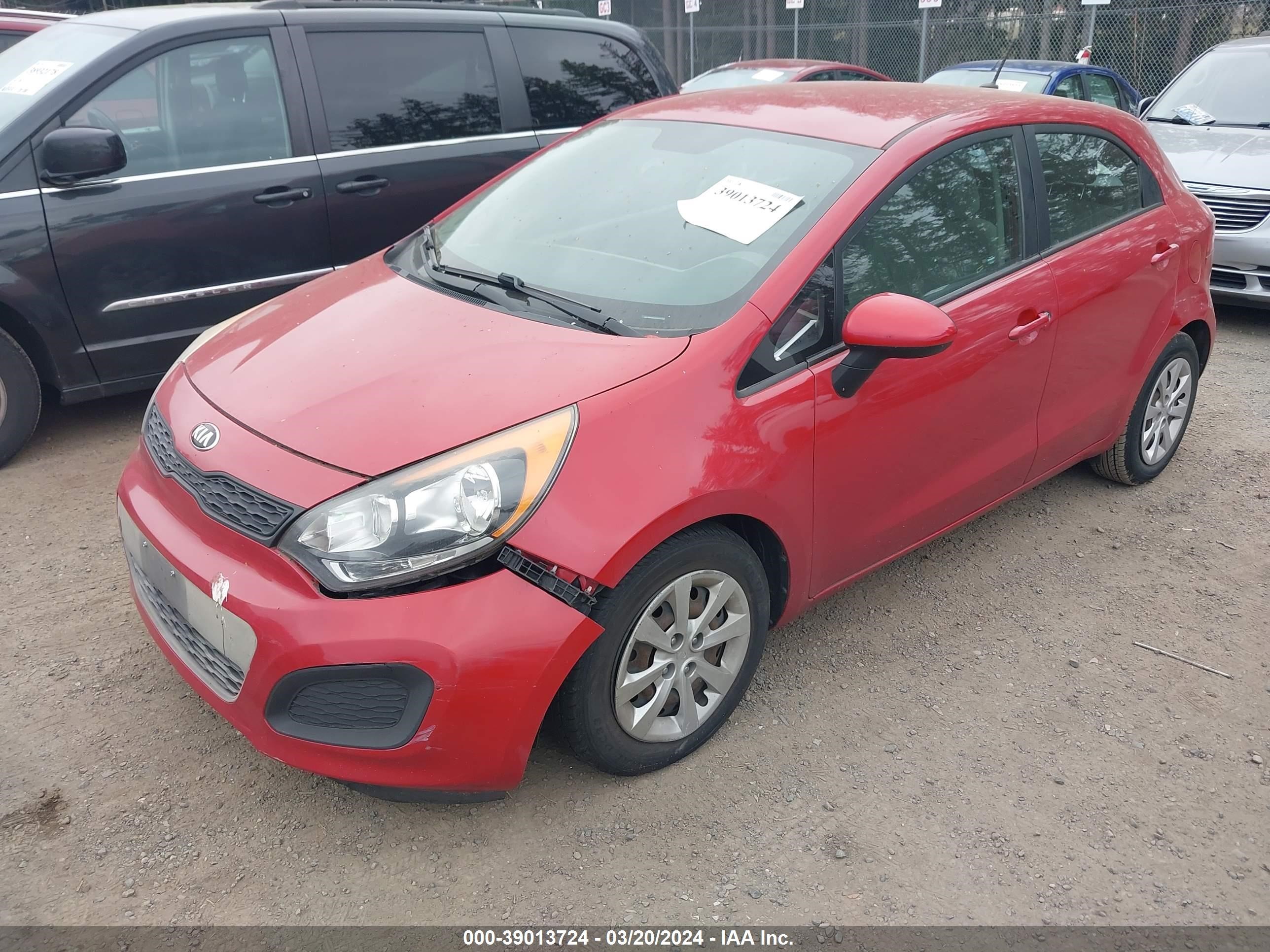 Photo 1 VIN: KNADM5A30E6420029 - KIA RIO 