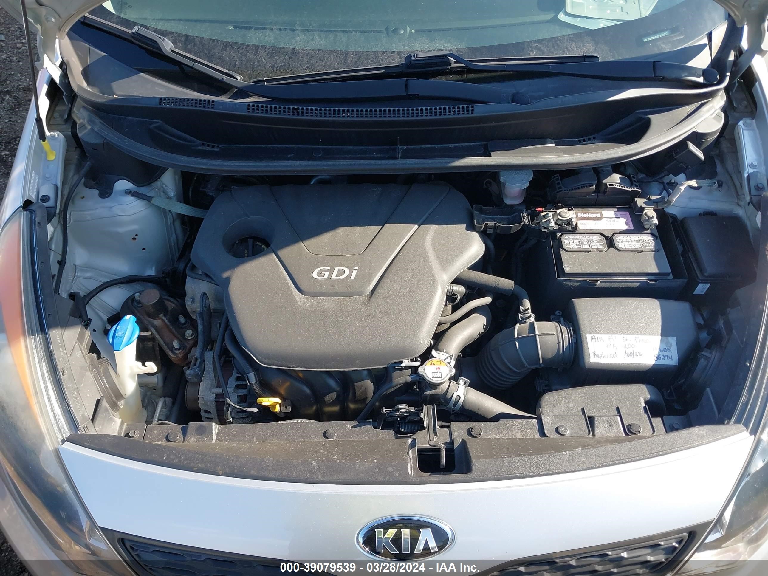 Photo 9 VIN: KNADM5A30F6501257 - KIA RIO 