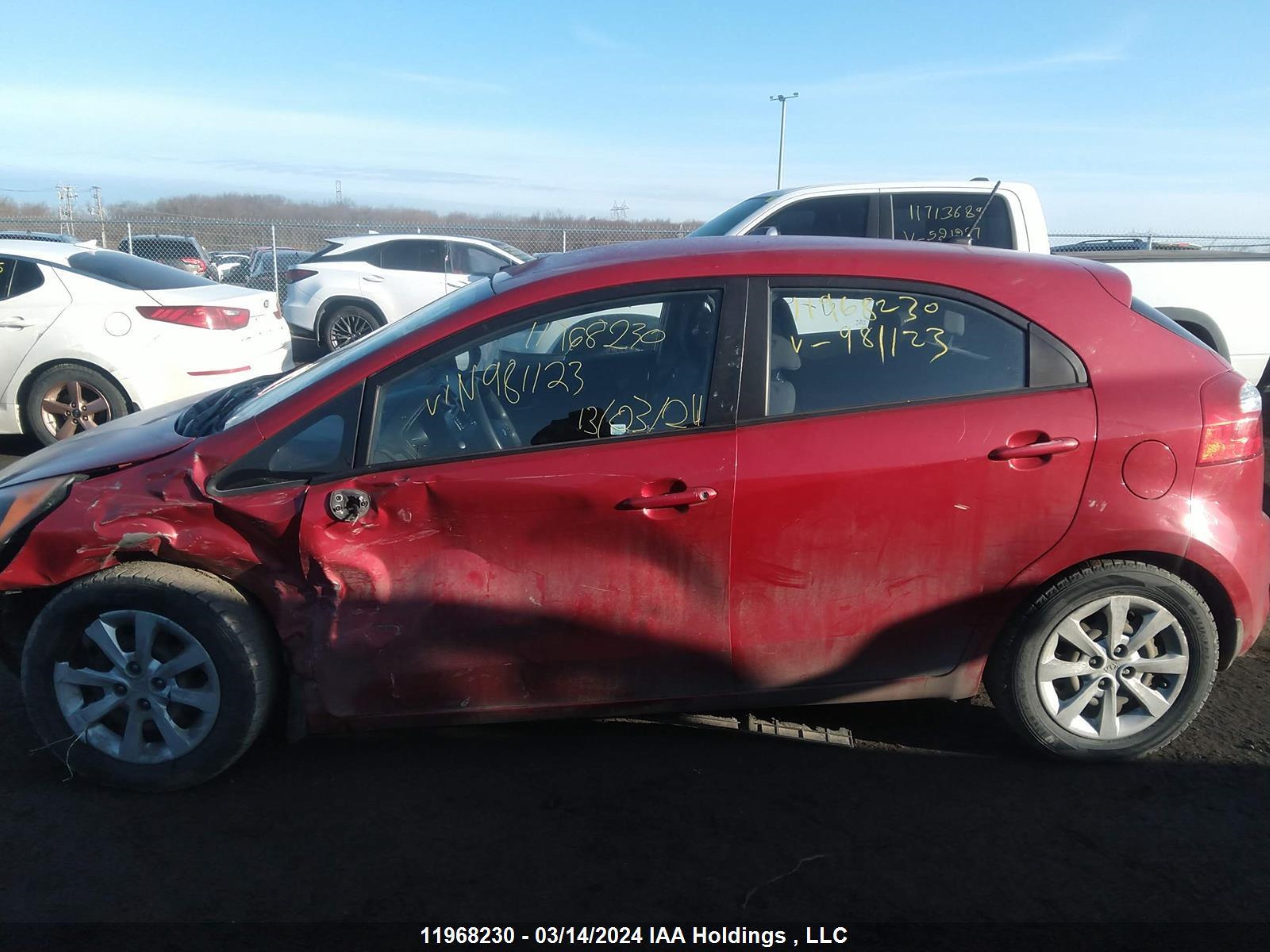 Photo 14 VIN: KNADM5A30F6981123 - KIA RIO 