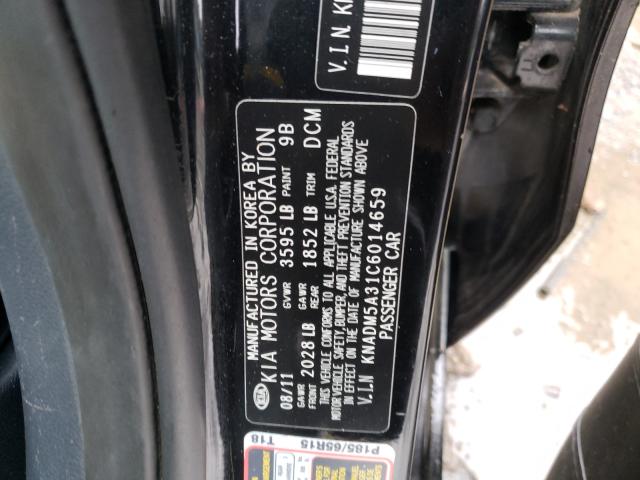 Photo 9 VIN: KNADM5A31C6014659 - KIA RIO LX 