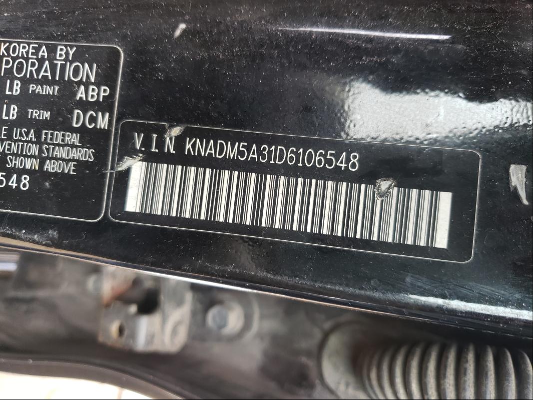 Photo 9 VIN: KNADM5A31D6106548 - KIA RIO LX 