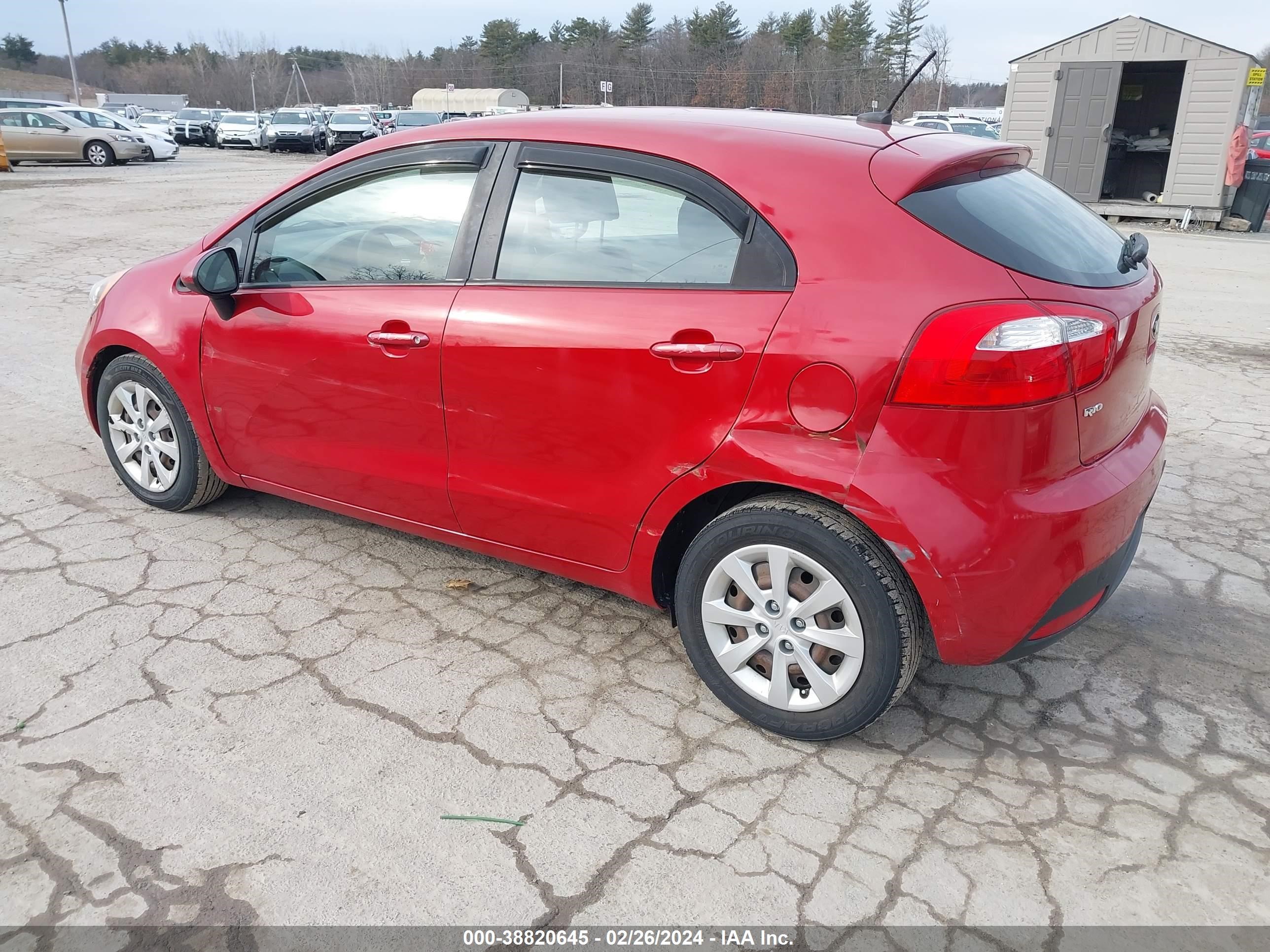 Photo 2 VIN: KNADM5A31E6376493 - KIA RIO 