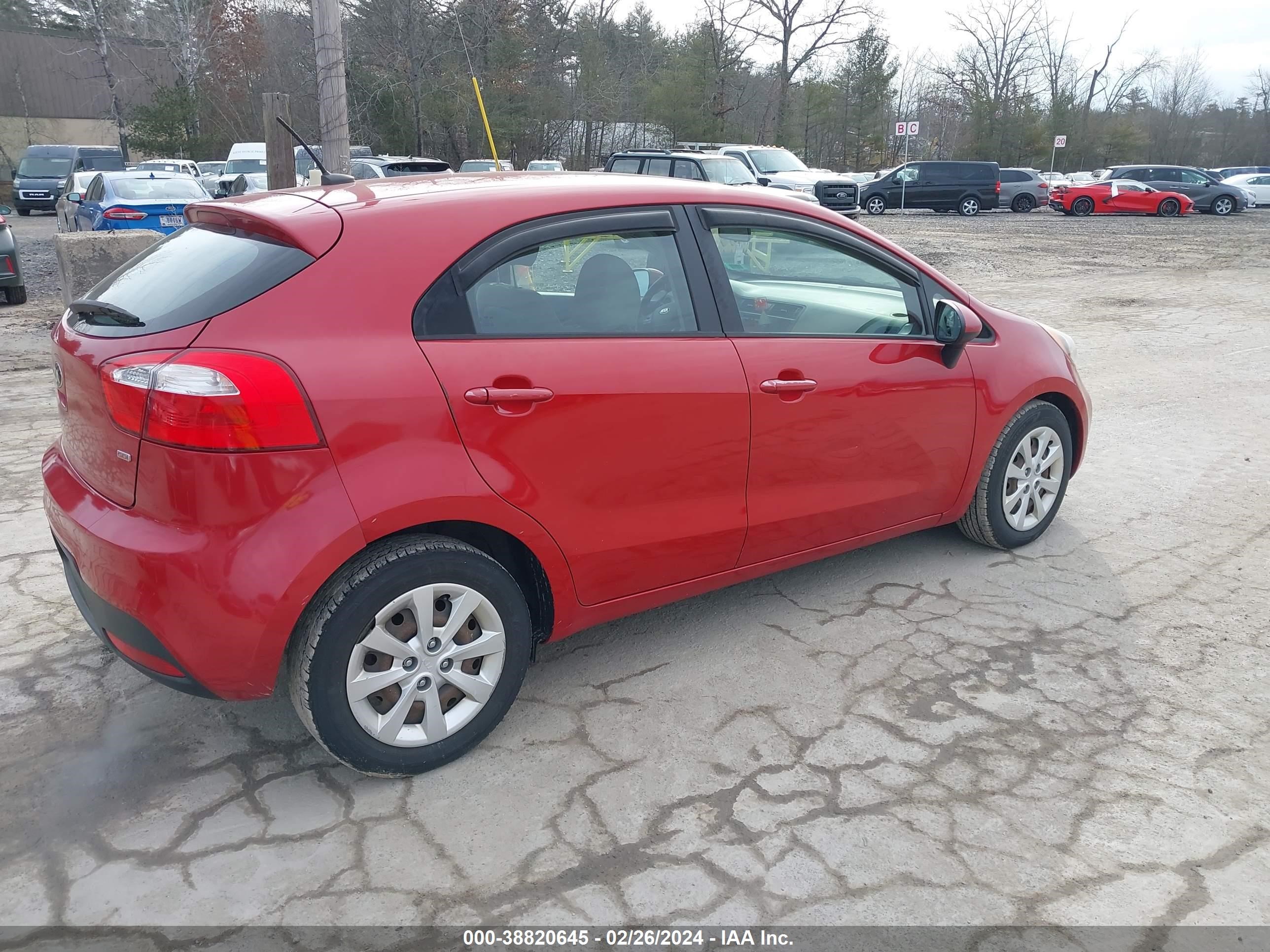 Photo 3 VIN: KNADM5A31E6376493 - KIA RIO 