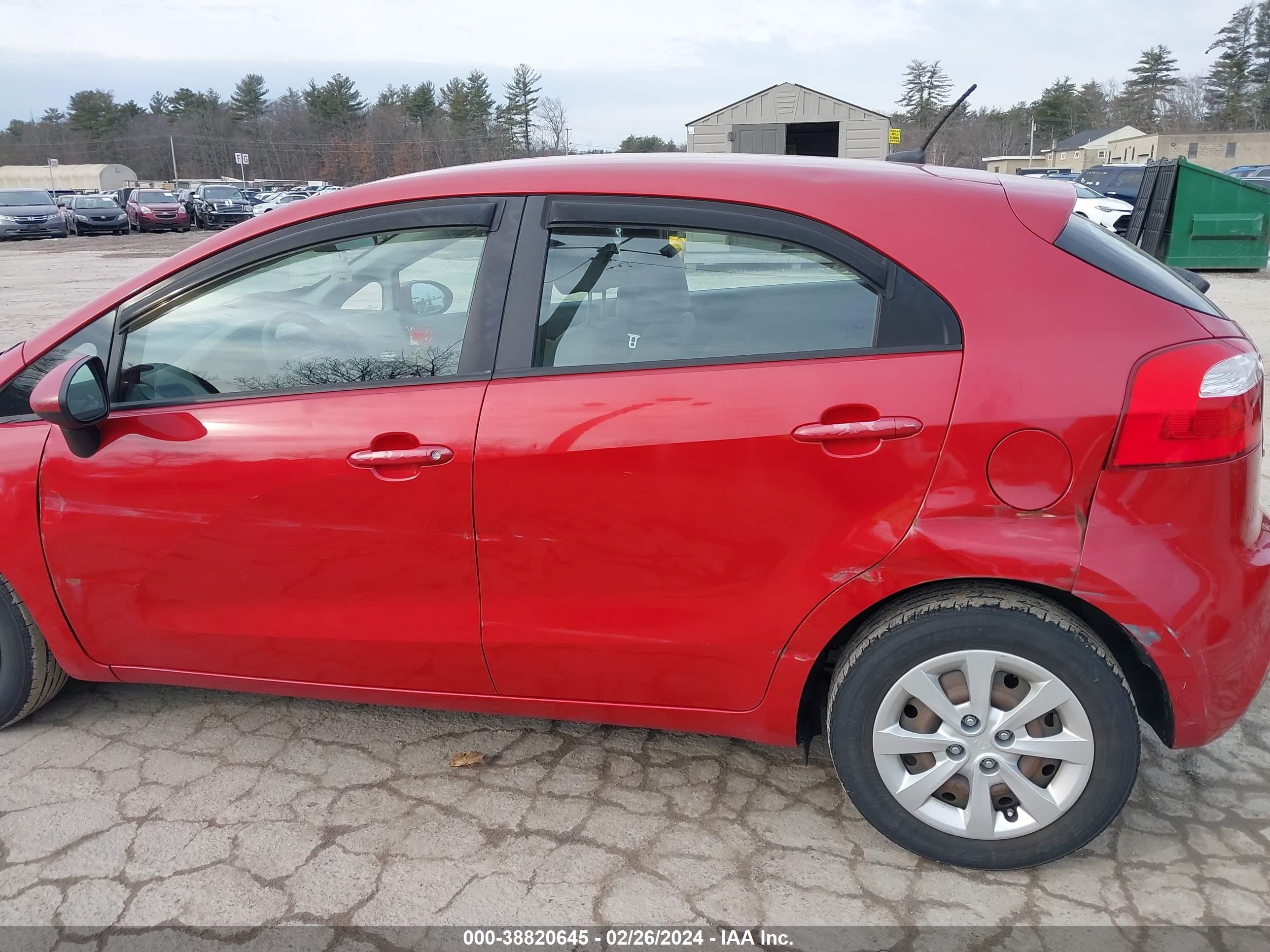 Photo 5 VIN: KNADM5A31E6376493 - KIA RIO 