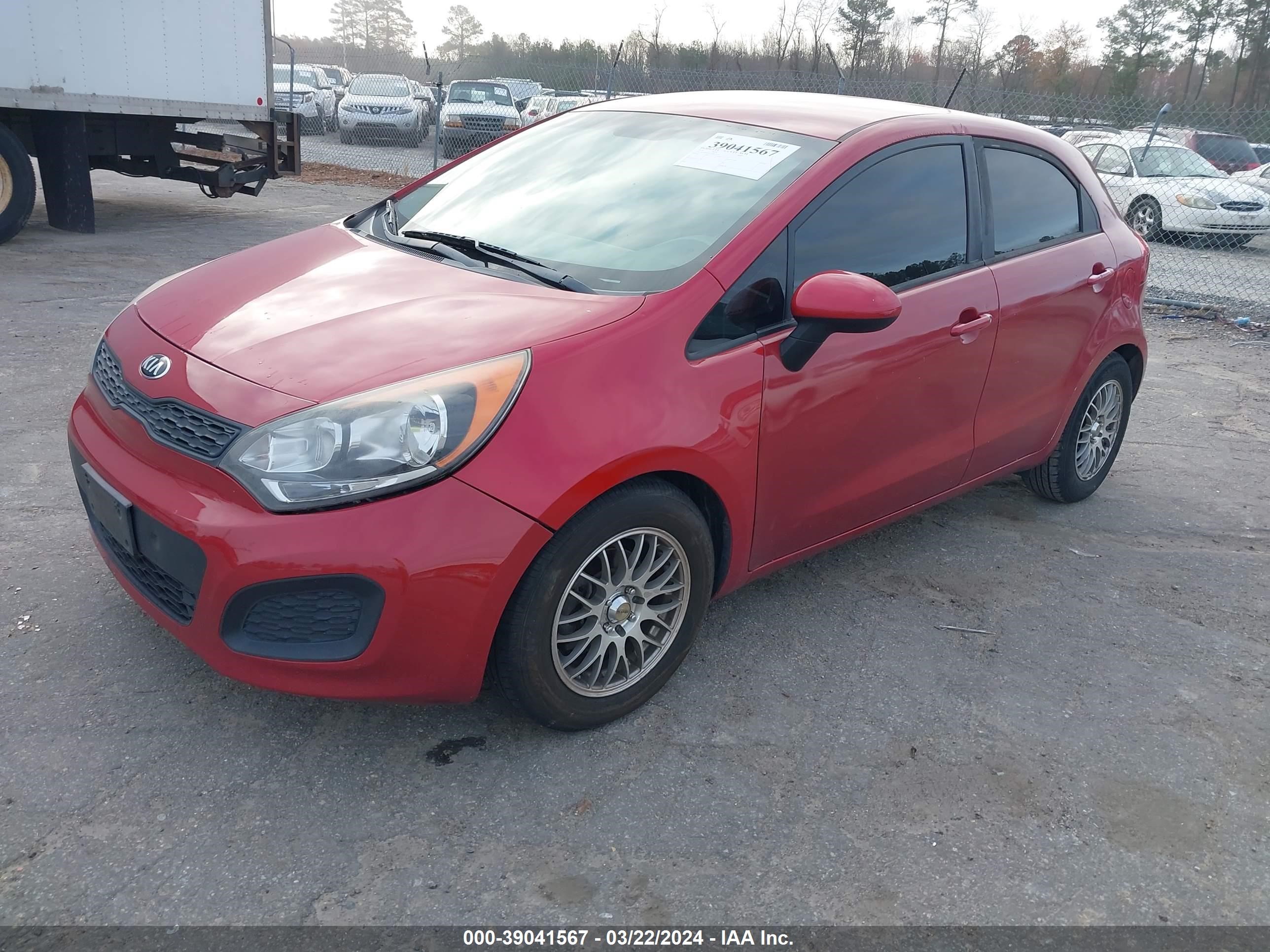 Photo 1 VIN: KNADM5A31E6413638 - KIA RIO 