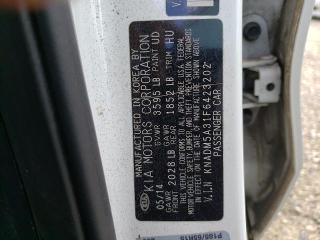 Photo 9 VIN: KNADM5A31F6423202 - KIA RIO LX 