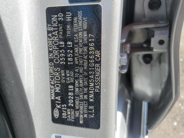 Photo 11 VIN: KNADM5A31G6639617 - KIA RIO LX 