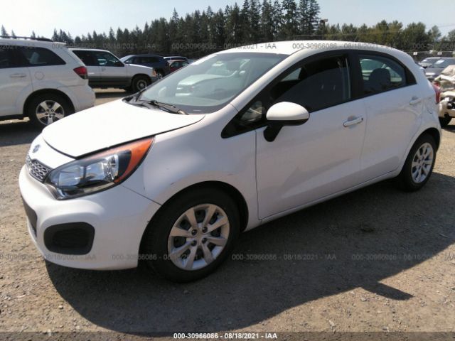 Photo 1 VIN: KNADM5A32C6017599 - KIA RIO 