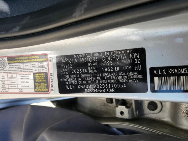 Photo 11 VIN: KNADM5A32D6170954 - KIA RIO 