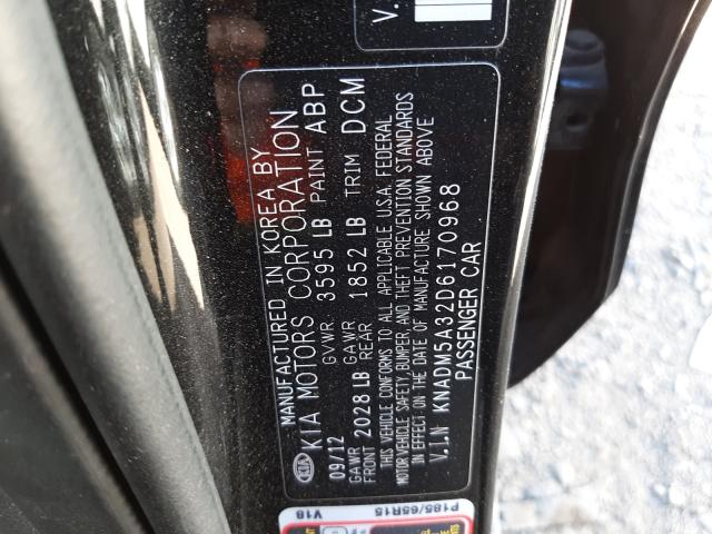 Photo 9 VIN: KNADM5A32D6170968 - KIA RIO LX 