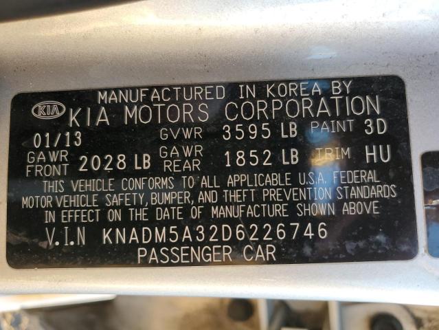 Photo 11 VIN: KNADM5A32D6226746 - KIA RIO 