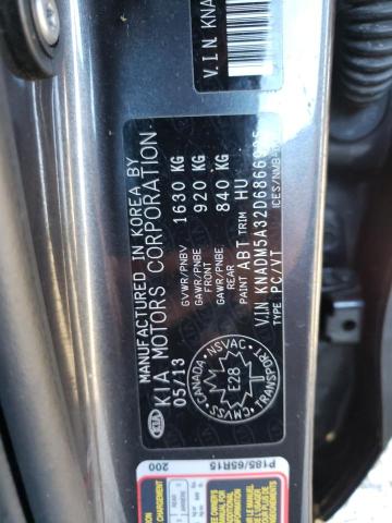 Photo 11 VIN: KNADM5A32D6866925 - KIA RIO LX 