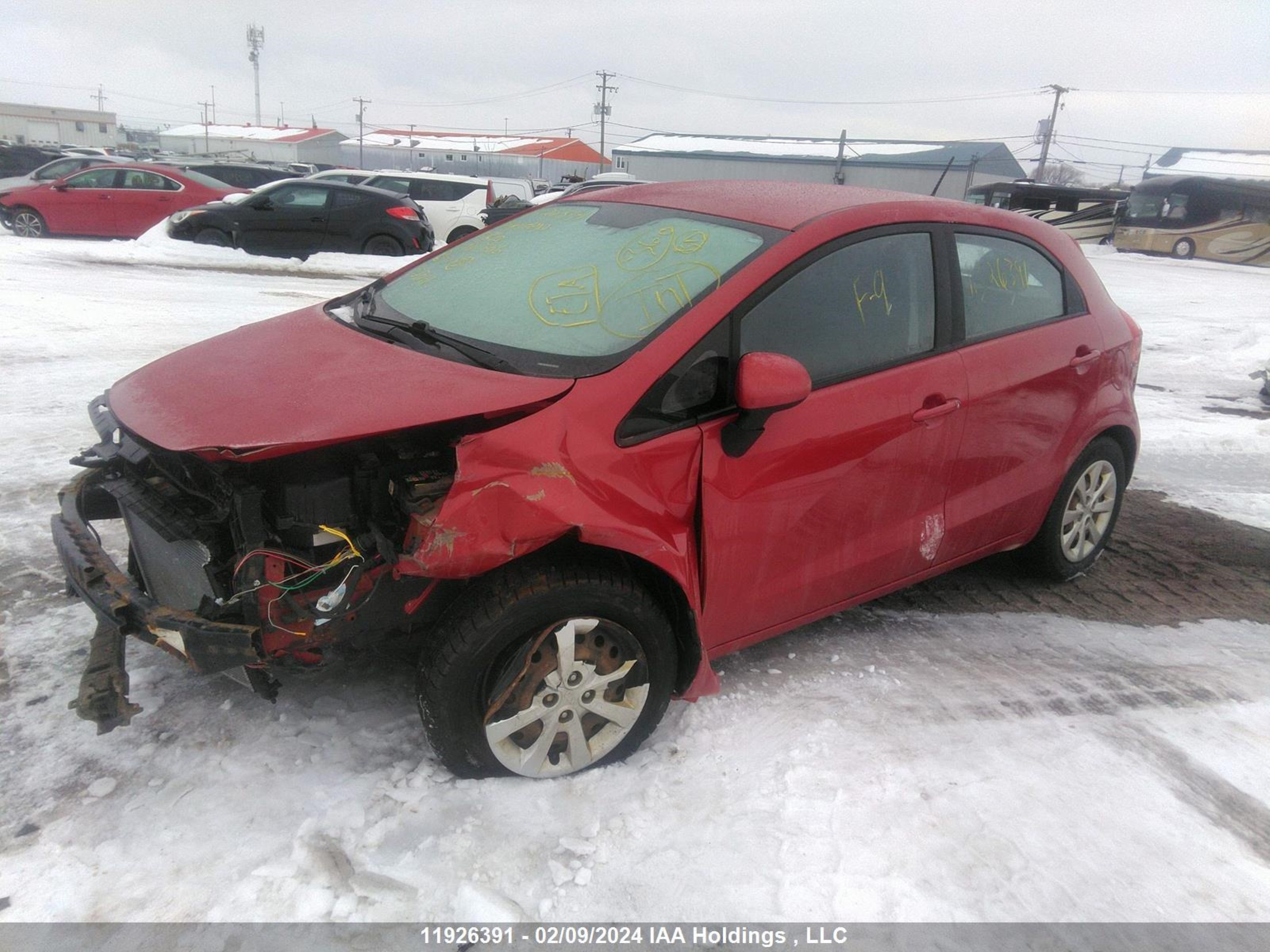 Photo 1 VIN: KNADM5A32F6981706 - KIA RIO 