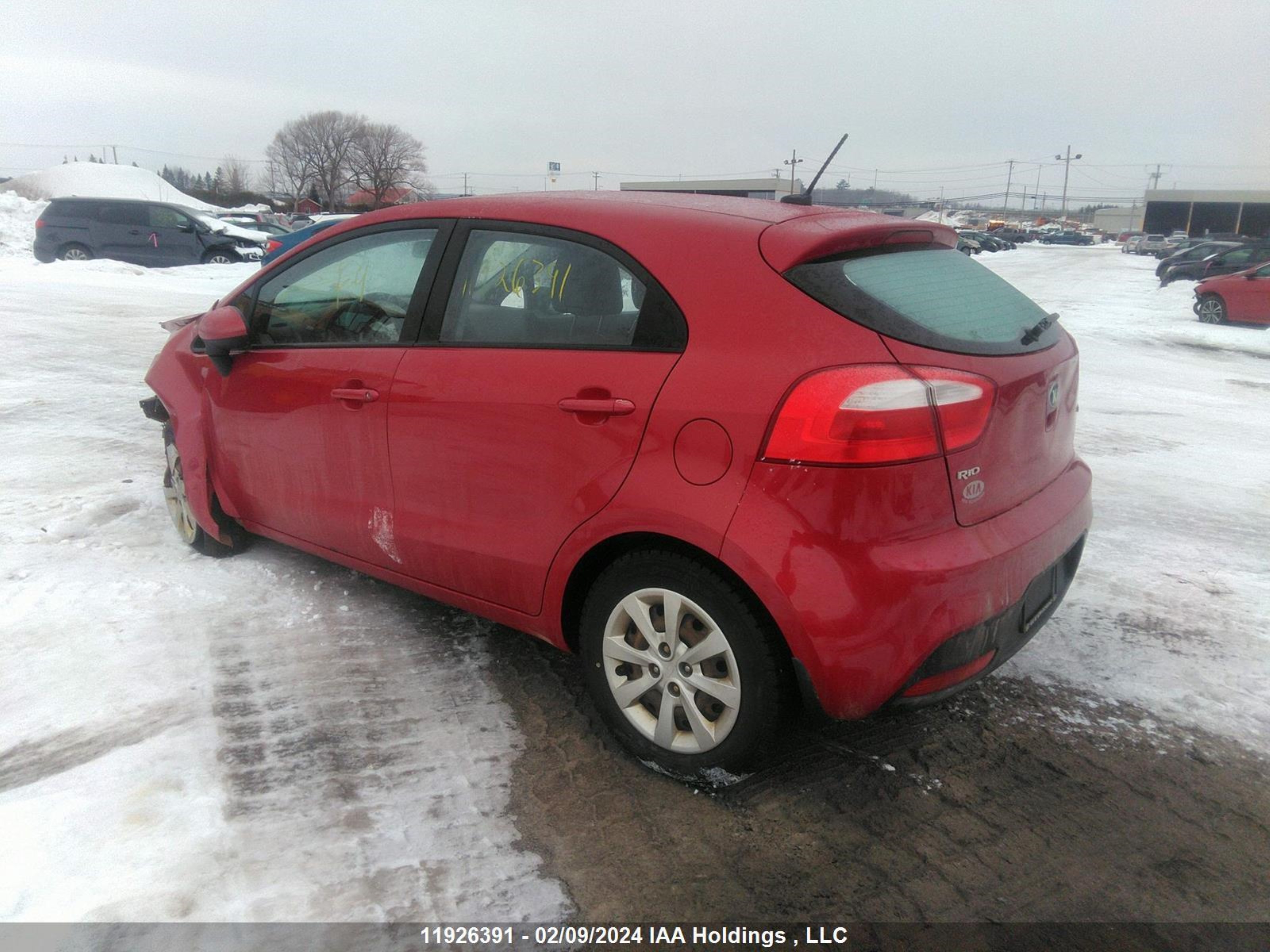 Photo 2 VIN: KNADM5A32F6981706 - KIA RIO 