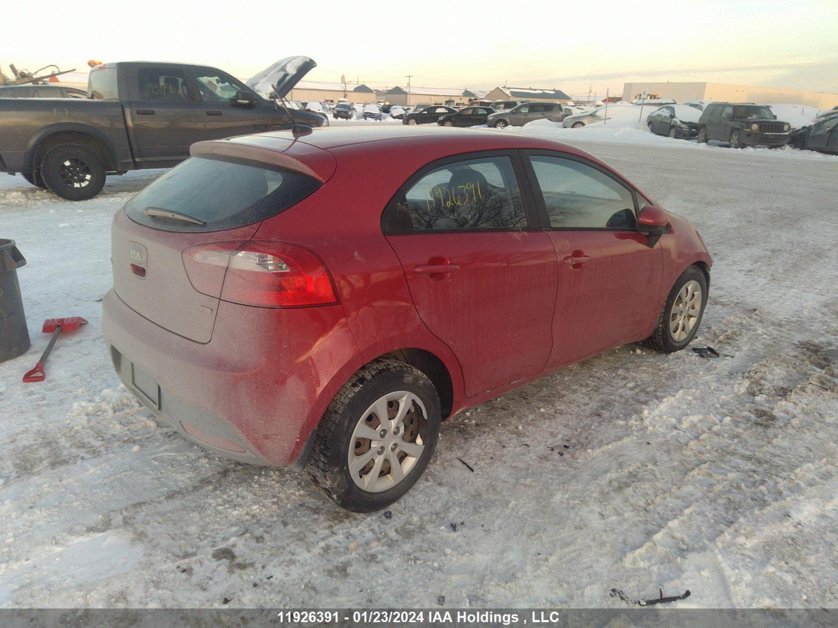 Photo 3 VIN: KNADM5A32F6981706 - KIA RIO 