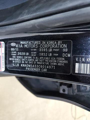 Photo 11 VIN: KNADM5A33C6014971 - KIA RIO LX 