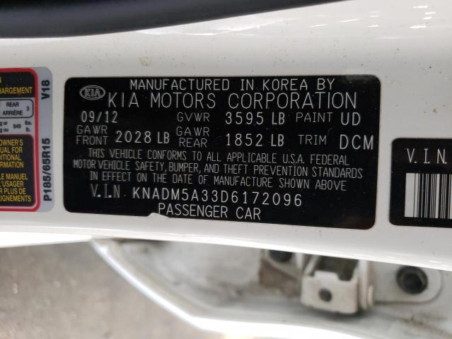 Photo 11 VIN: KNADM5A33D6172096 - KIA RIO LX 