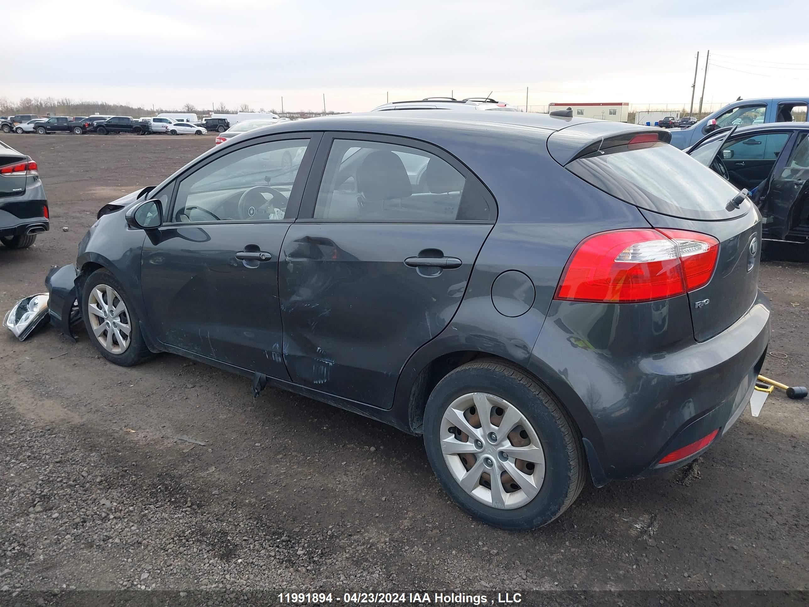 Photo 2 VIN: KNADM5A33D6874225 - KIA RIO 