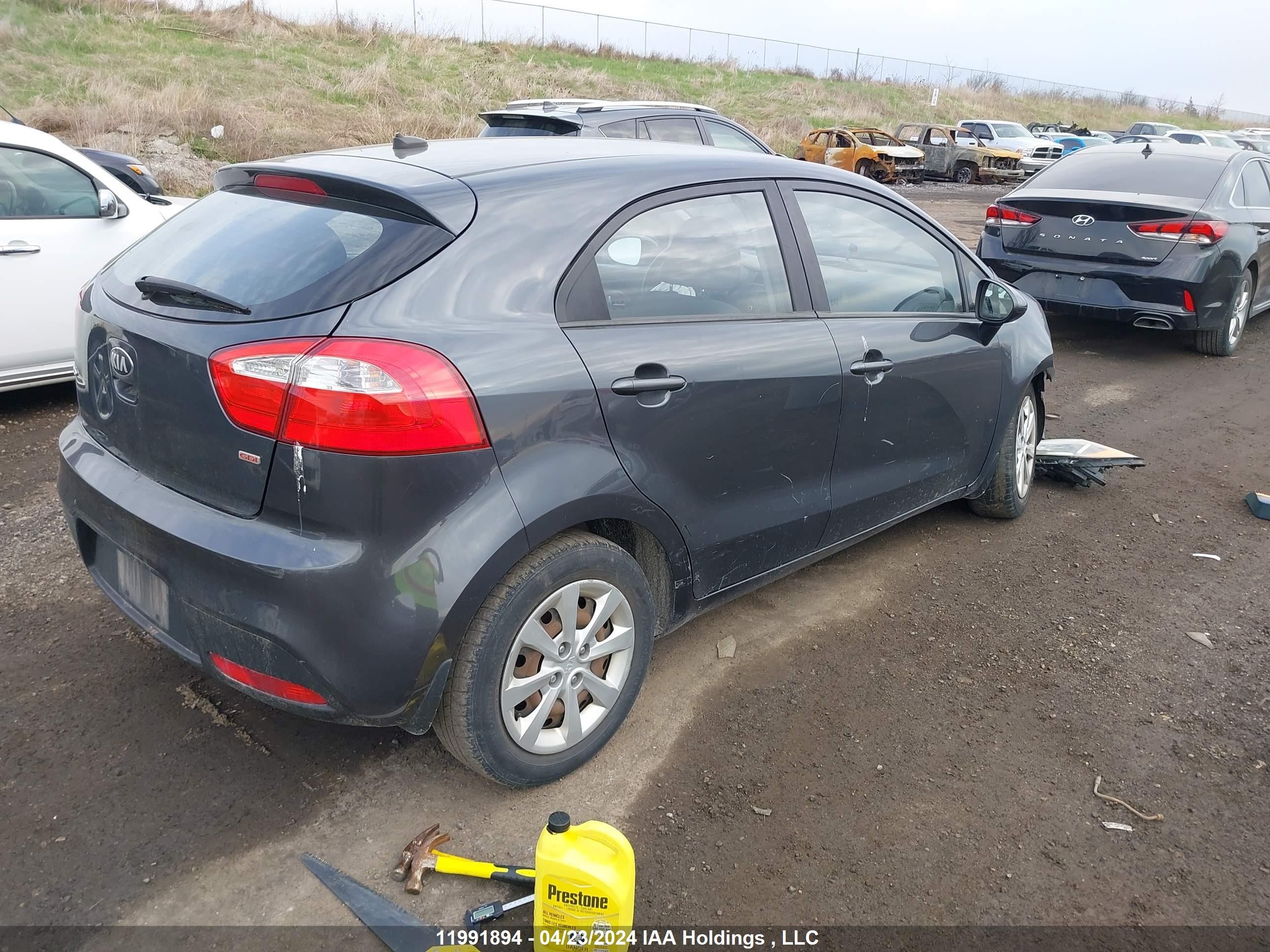 Photo 3 VIN: KNADM5A33D6874225 - KIA RIO 