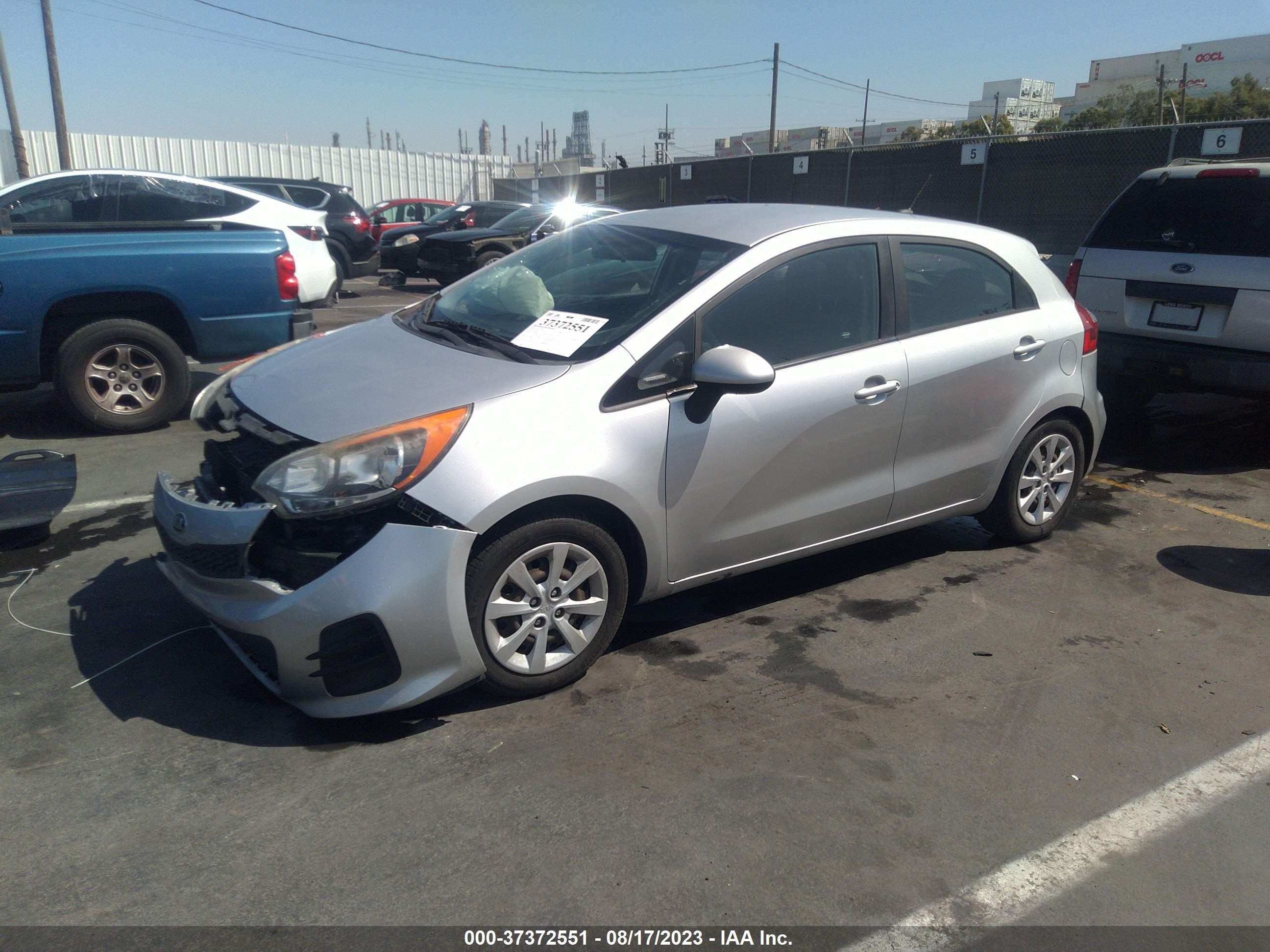 Photo 1 VIN: KNADM5A33G6621507 - KIA RIO 