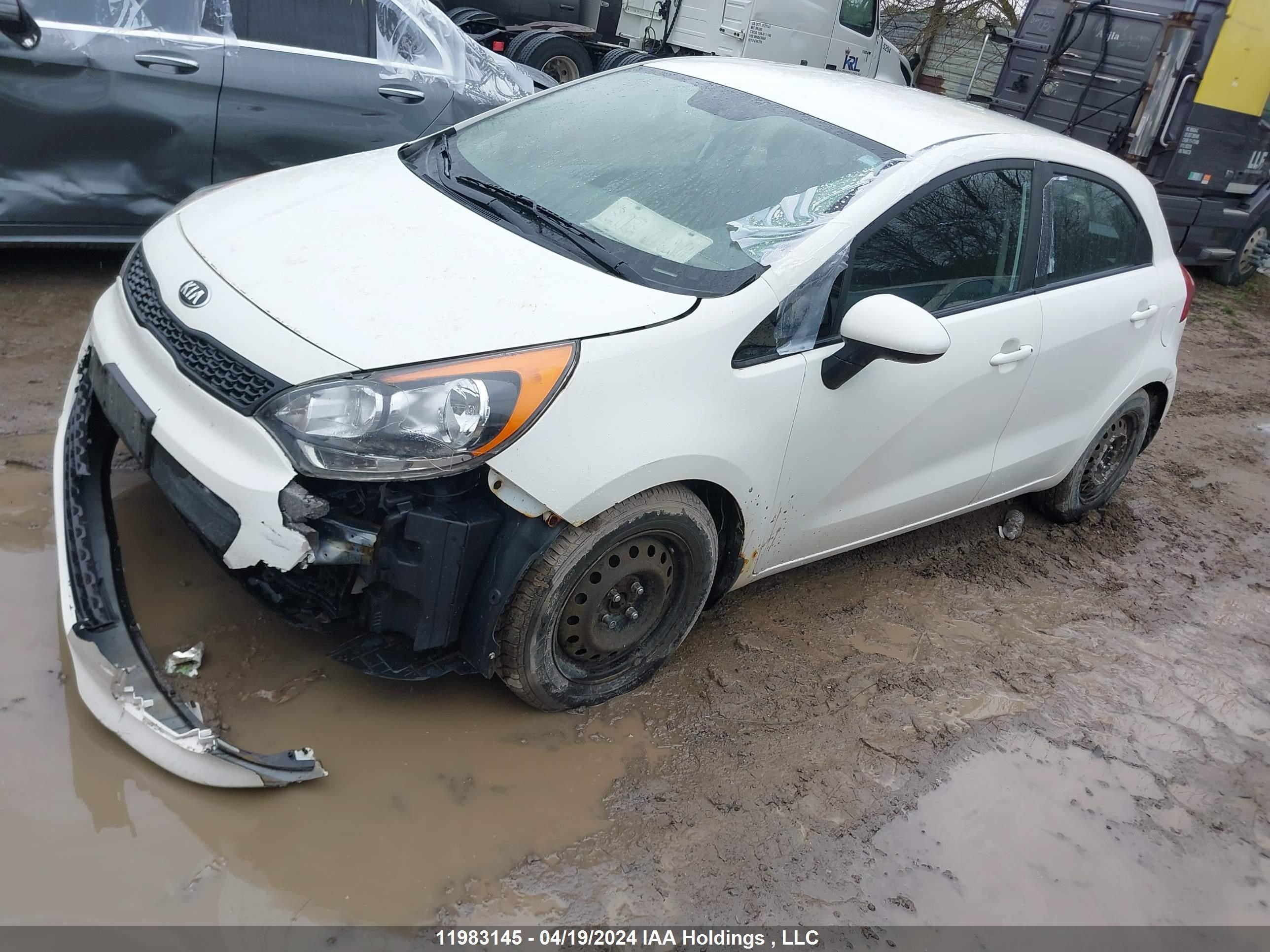 Photo 1 VIN: KNADM5A33H6021300 - KIA RIO 