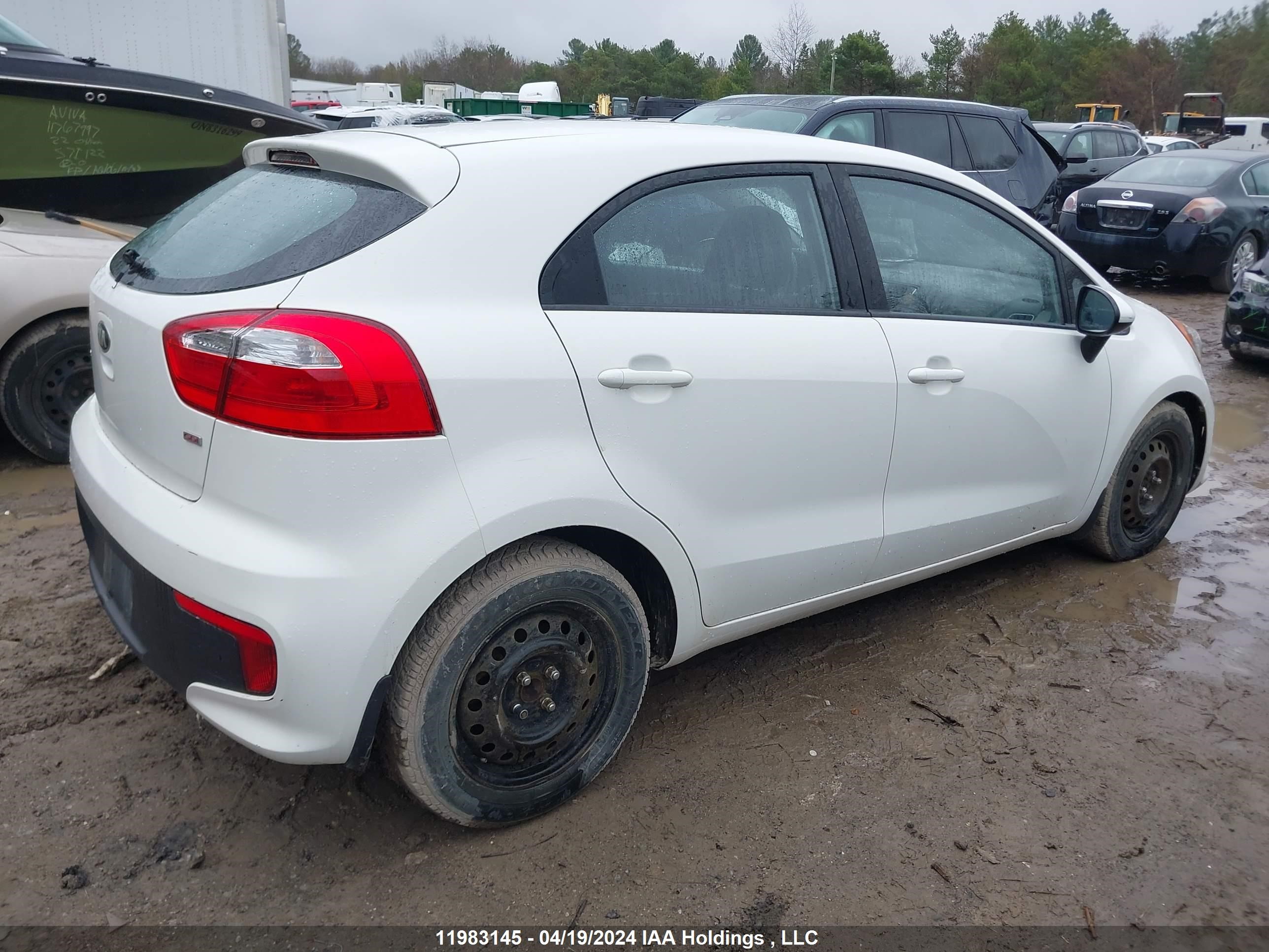 Photo 3 VIN: KNADM5A33H6021300 - KIA RIO 