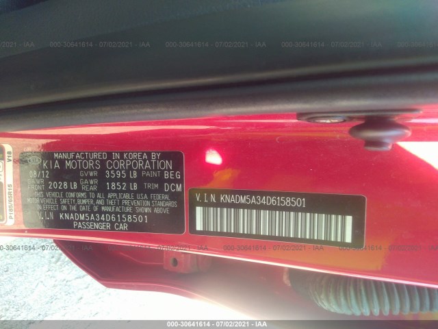 Photo 8 VIN: KNADM5A34D6158501 - KIA RIO 