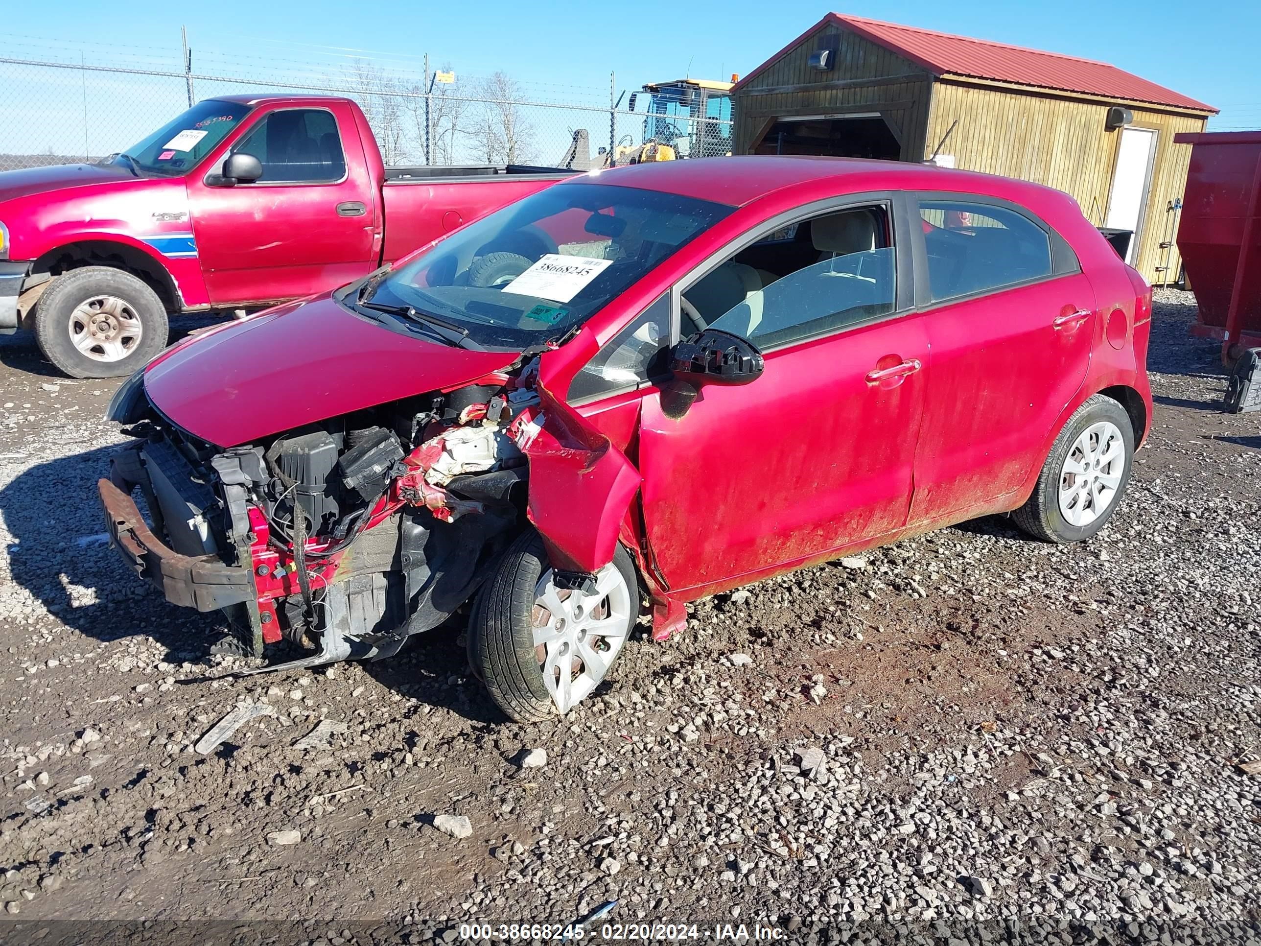 Photo 1 VIN: KNADM5A34D6176237 - KIA RIO 