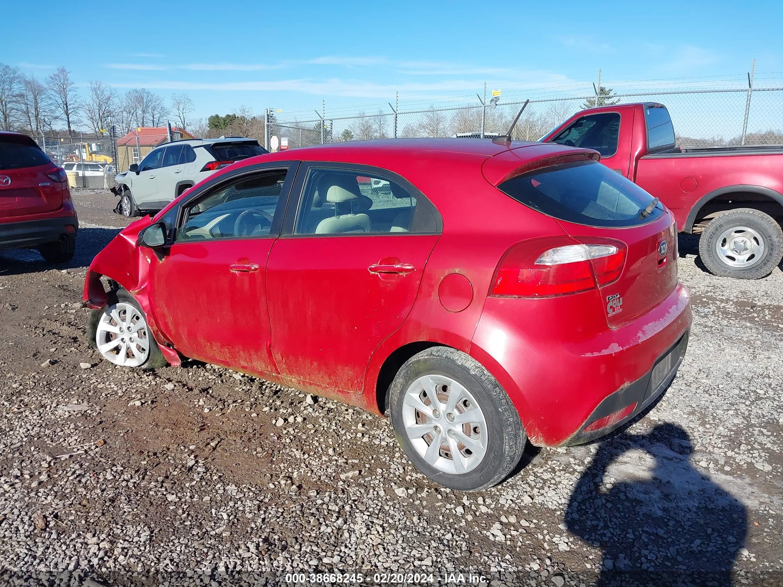 Photo 2 VIN: KNADM5A34D6176237 - KIA RIO 