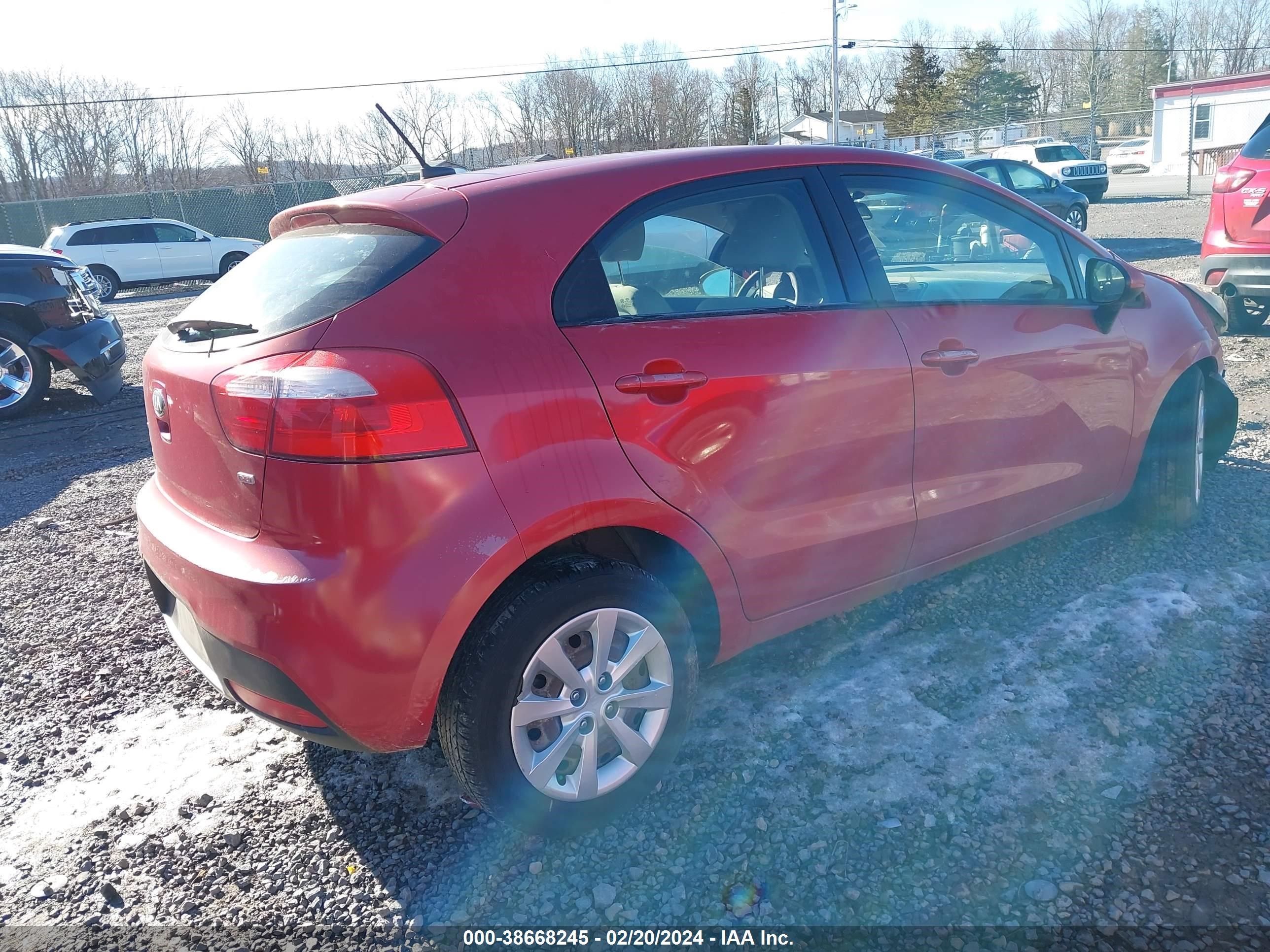 Photo 3 VIN: KNADM5A34D6176237 - KIA RIO 