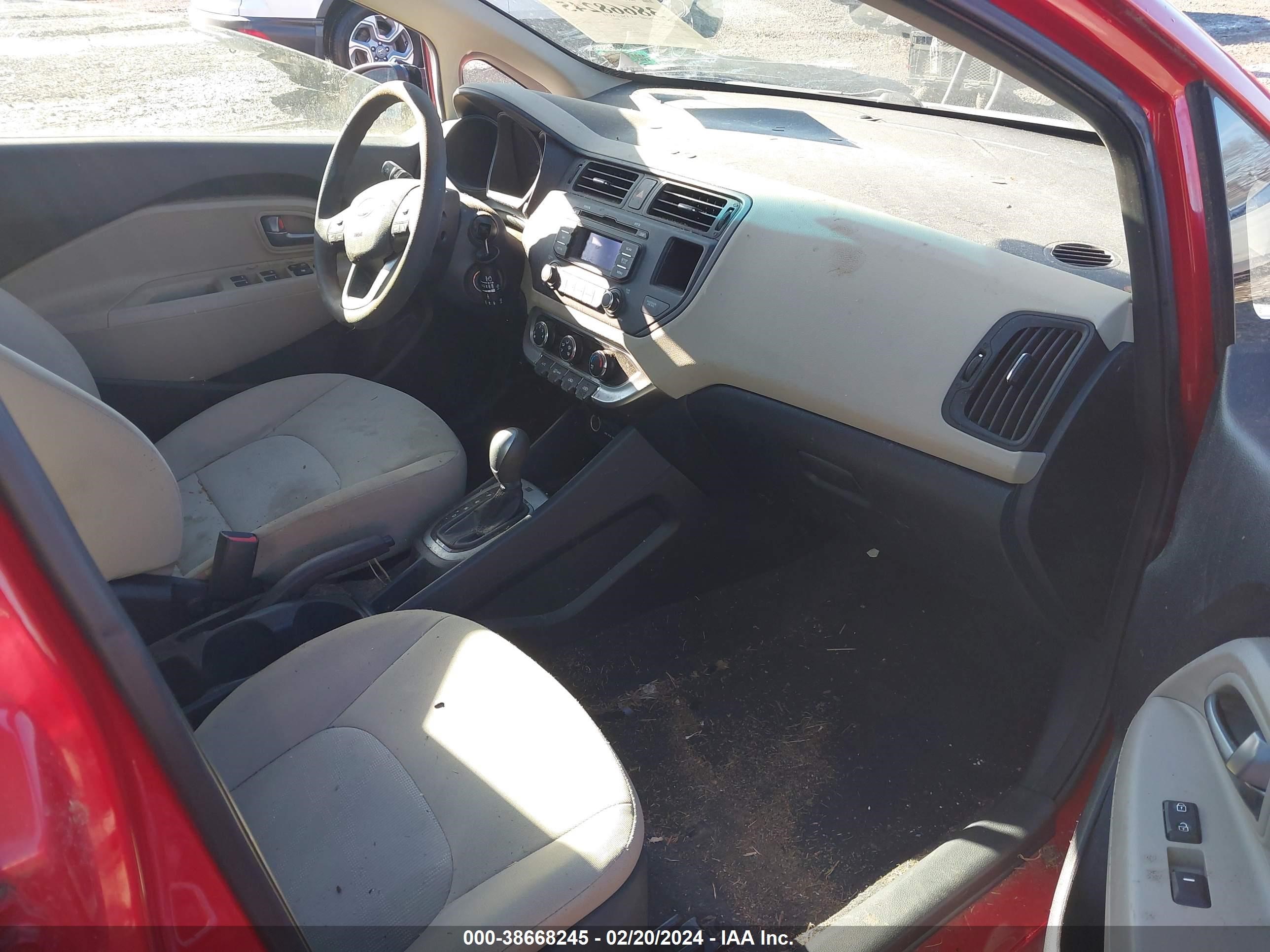 Photo 4 VIN: KNADM5A34D6176237 - KIA RIO 