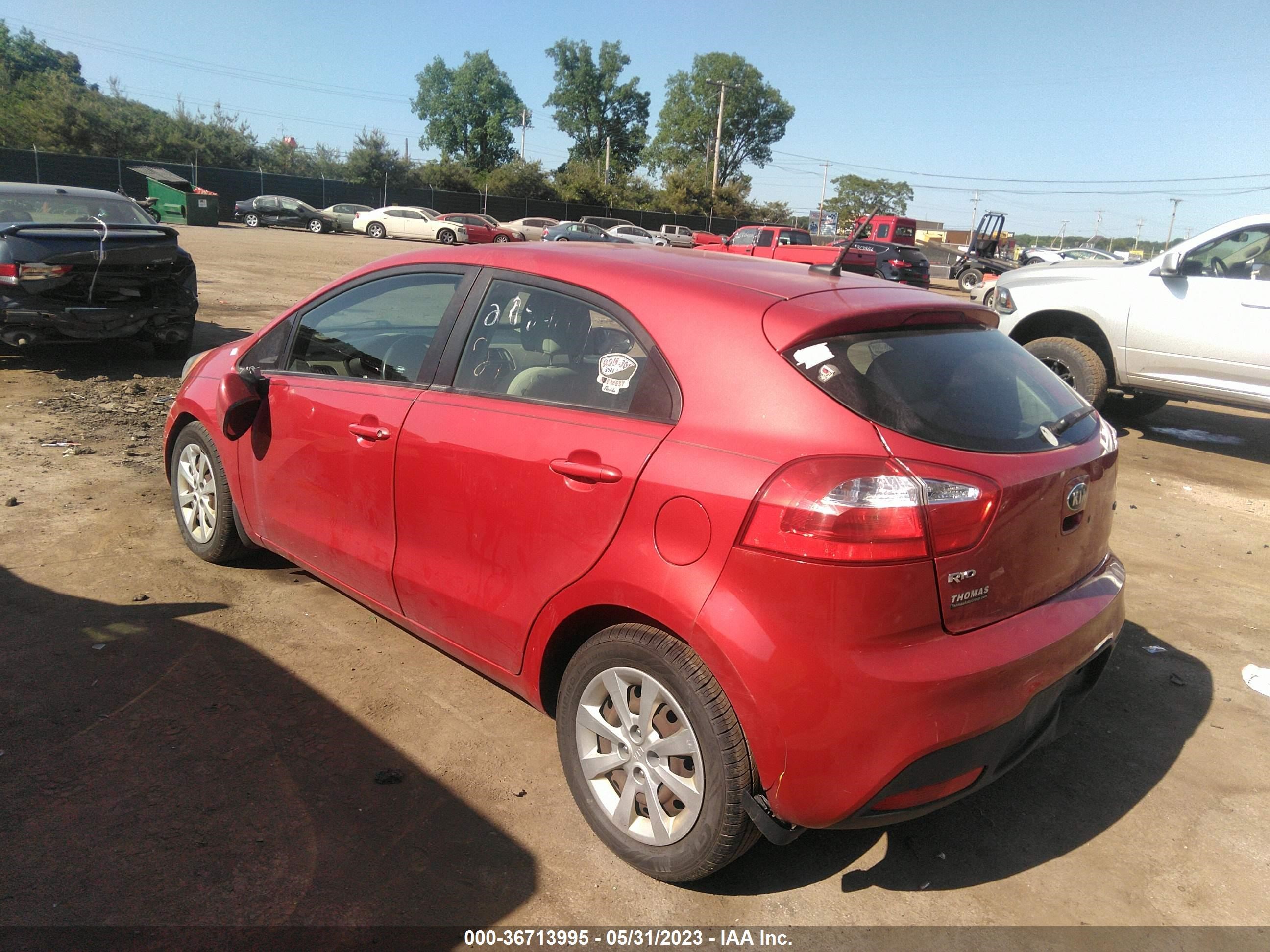 Photo 2 VIN: KNADM5A34D6208409 - KIA RIO 