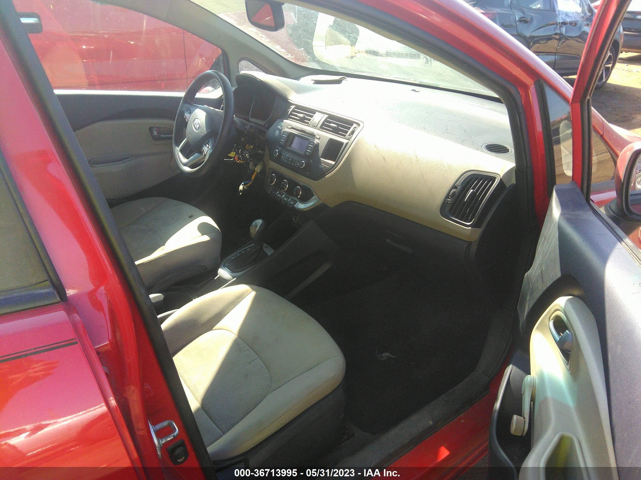 Photo 4 VIN: KNADM5A34D6208409 - KIA RIO 