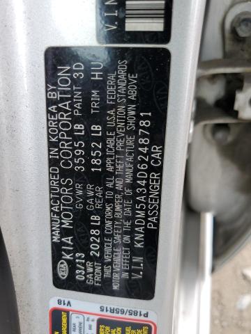 Photo 11 VIN: KNADM5A34D6248781 - KIA RIO LX 