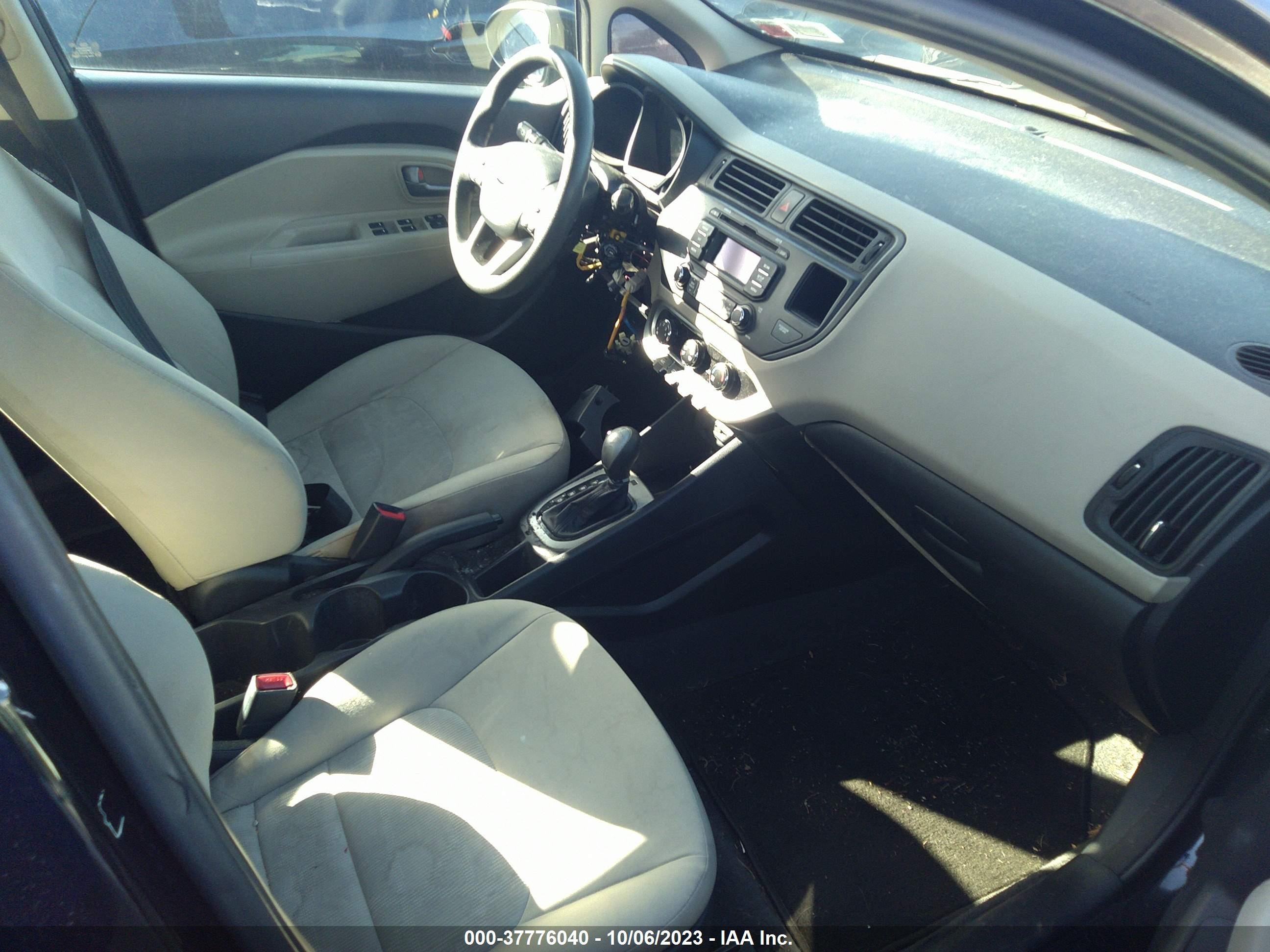 Photo 4 VIN: KNADM5A34D6319199 - KIA RIO 