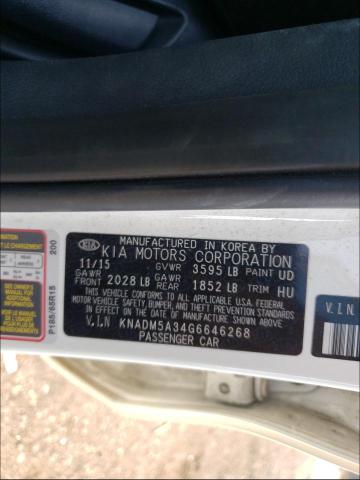 Photo 9 VIN: KNADM5A34G6646268 - KIA RIO LX 